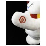 Animated Frosty the Snowman Plush with Scarf and Top Hat
