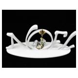 Avon NOEL Nativity Porcelain Lighted Christmas Decoration with Box