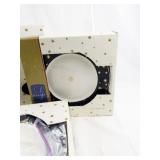 Galaxy Holiday Stoneware Dinnerware Set with Star Pattern