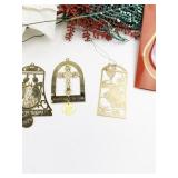 Holiday Decor Collection with Ornaments, Light Strings, and Bows