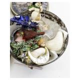 Set of Holiday Cookie Tins with Assorted Christmas Decor