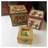 Holiday and Decorative Gift Box Collection Assorted Sizes