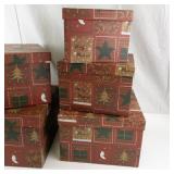 Holiday and Decorative Gift Box Collection Assorted Sizes