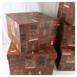 Holiday and Decorative Gift Box Collection Assorted Sizes