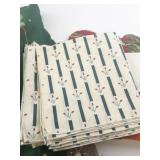 Collection of Vintage and Handmade Christmas Linens, Stockings, and Decor