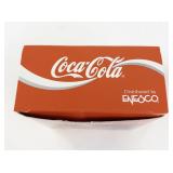 1990 Coca-Cola Ice Chest Ornament with Mice by Enesco in Box