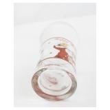 1996 Coca-Cola Classic Happy Holidays Santa Pint Glass