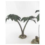 Department 56 Town Well and Palm Trees Village Accessory Set