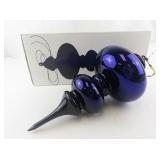 Department 56 Handmade Cobalt Mercury Glass Jumbo Finial Ornament