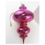 Department 56 Mercury Glass Jumbo Finial Ornament with Box