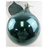 Department 56 Handmade Mercury Glass Large Ball Ornament with Box