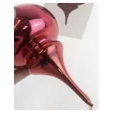 Department 56 Mercury Glass Tear Drop Finial Ornament with Box