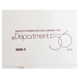 Department 56 Mercury Glass Tear Drop Finial Ornament with Box