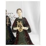 Set of 3 Decorative Angel Figurines with Musical Instruments