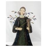 Set of 3 Decorative Angel Figurines with Musical Instruments