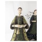 Set of 3 Decorative Angel Figurines with Musical Instruments