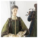 Set of 3 Decorative Angel Figurines with Musical Instruments