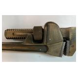 Ampco 18 Inch Non-Sparking Pipe Wrench USA W-2138
