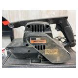 Craftsman Belt Sander and Black & Decker Mouse Sander Set with Cases and Accessories