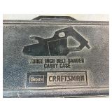Craftsman Belt Sander and Black & Decker Mouse Sander Set with Cases and Accessories