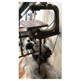 Vintage Powr-Kraft Montgomery Ward Floor Scroll Saw Model 35TSW-2350A