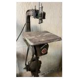 Vintage Powr-Kraft Montgomery Ward Floor Scroll Saw Model 35TSW-2350A