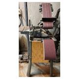 Montgomery Ward Powr Kraft Belt and Disc Sander with Dayton Motor
