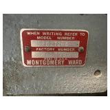 Montgomery Ward Powr Kraft Belt and Disc Sander with Dayton Motor