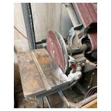 Montgomery Ward Powr Kraft Belt and Disc Sander with Dayton Motor