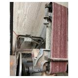 Montgomery Ward Powr Kraft Belt and Disc Sander with Dayton Motor