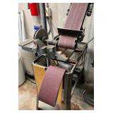 Montgomery Ward Powr Kraft Belt and Disc Sander with Dayton Motor