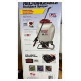 Chapin 20V Rechargeable Backpack Sprayer with Scotts Wizz Spreader