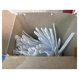 Disposable Partyware Collection with Plates, Cups, and Assorted Cutlery