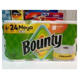 Household Storage and Paper Goods Collection with Ziploc Bags, Bounty Towels, Kleenex and Hefty Sliders