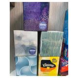 Household Storage and Paper Goods Collection with Ziploc Bags, Bounty Towels, Kleenex and Hefty Sliders
