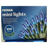Holiday Blue String Lights and Bulbs Collection