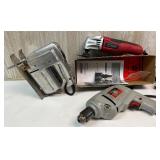 Lot of 3 Power Tools: Tool Shop Oscillating Tool, Skil 3/8 Drill, Dormeyer Jigsaw