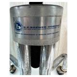 Brewer Company Adjustable Medical Stool with Casters