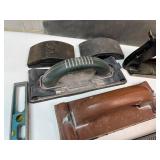Collection of Vintage Woodworking Hand Tools Including Planes, Saws, and Files
