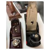Collection of Vintage Woodworking Hand Tools Including Planes, Saws, and Files