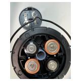 Lot of 6 Household Electronics Including Lanterns, Heater, Alarm Clock, Desk Lamp, Vacuum, and Sealer