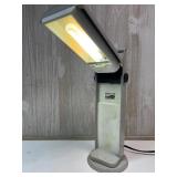 Lot of 6 Household Electronics Including Lanterns, Heater, Alarm Clock, Desk Lamp, Vacuum, and Sealer