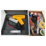 Soldering Gun Kit with Assorted Soldering Tools and Supplies