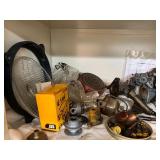 Cabinet of Assorted Automotive and Engine Parts and Components