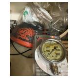 Cabinet of Assorted Automotive and Engine Parts and Components