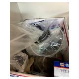 Cabinet of Assorted Automotive and Engine Parts and Components