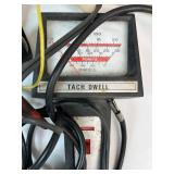 Automotive Diagnostic Tools Lot with Manuals - Compression Tester, Tach Dwell Meter, Timing Light, Vacuum Tester