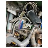 Assorted Plumbing Fittings and Metal Pipe Components Collection