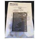 Sharp Carousel Microwave Oven R-309Y with Operation Manual