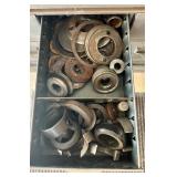 Metal Industrial Drawer Cabinet with Assorted Hardware and Organizers